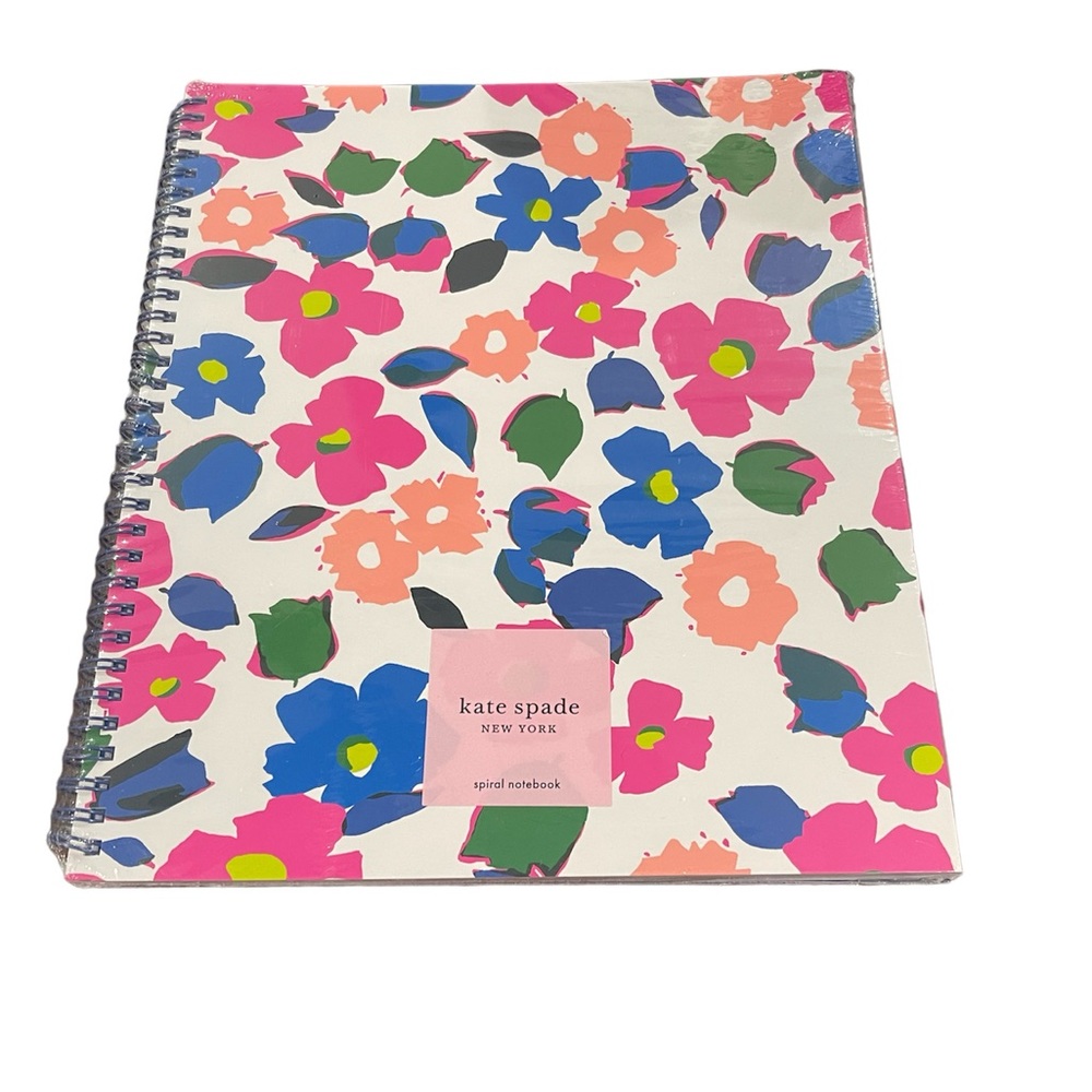 Kate Spade Large College-Ruled Spiral Notebook in Botanical Garden (NWT)